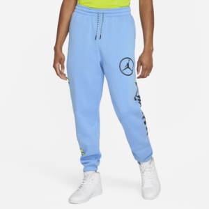 Jordan Mens Jordan Sport DNA HBR Fleece Pants - Mens University Blue/Black/White Size M