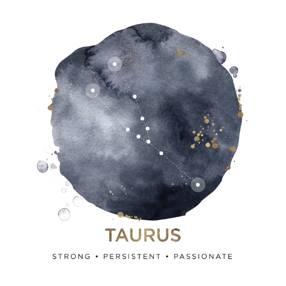 Just for Fun 18x18 Square Throw Pillow, Gift -Pillow Zodiac Taurus by Tumbalina
