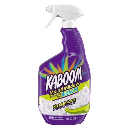 Kaboom Mold & Mildew Stain Remover with Bleach No Drip Foam - 30.0 fl oz