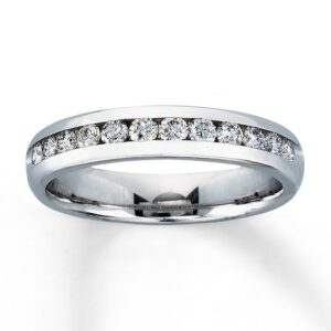 Kay Diamond Anniversary Band 1/2 ct tw Round-cut 14K White Gold