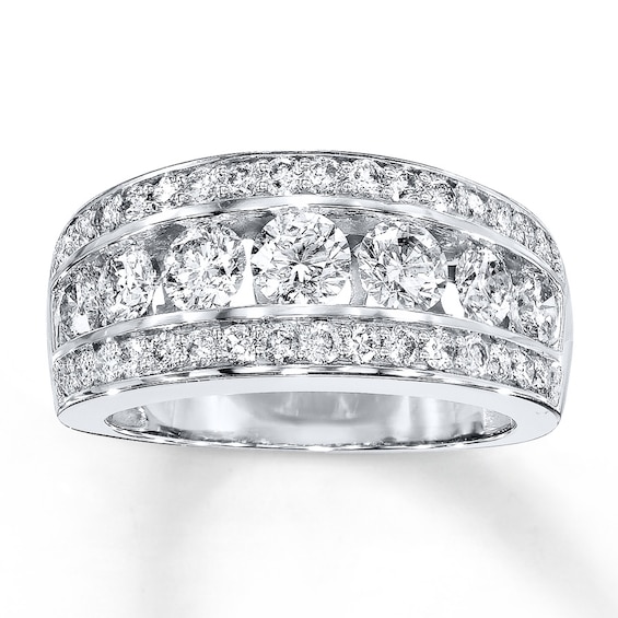 Kay Diamond Ring 2 ct tw Round-cut 14K White Gold