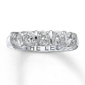 Kay Leo Diamond Band 1 ct tw Round-cut 14K White Gold