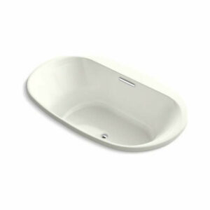 Kohler Underscore Oval 72"x42" Drop-In Vibracoustic Bath, Dune