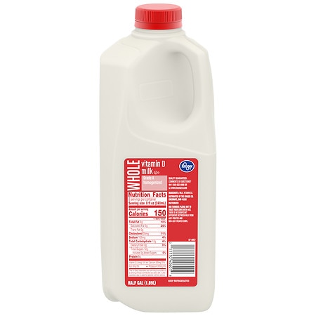 Kroger Vitamin D Whole Milk - 64.0 fl oz