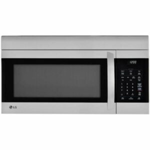 LG LMV1764 30 Inch 1.7 Cu. Ft Over-the-Range Microwave with 1000 Watts Cooking Power and 300 CFM Exhaust Stainless Steel Cooking Appliances Microwave