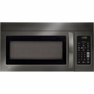 LG LMV1831S 1.8 Cu. Ft. Over-The-Range Microwave Oven with Sensor Cooking Black Stainless Steel Cooking Appliances Microwave Ovens Over the Range