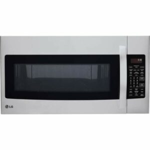 LG LMVH1711ST 1.7 Cu. Ft. Over-the-Range Convection Microwave Oven Stainless Steel Cooking Appliances Microwave Ovens Over the Range Microwaves