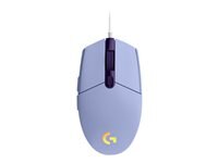 Lenovo Logitech Gaming Mouse G203 LIGHTSYNC - mouse - USB - lilac