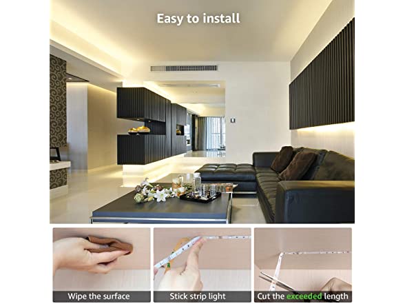 Lepro 50ft Led Strip Lights