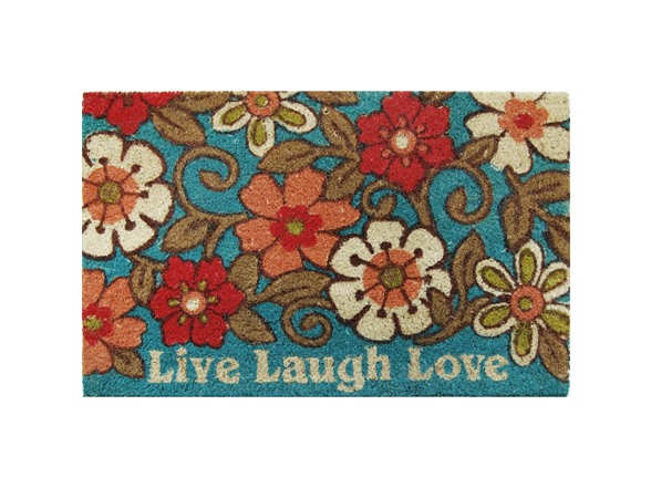 Live Laugh Love Outdoor Mat