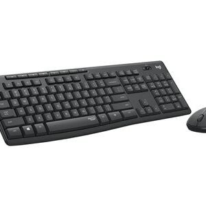 Logitech MK295 Silent - keyboard and mouse set - graphite