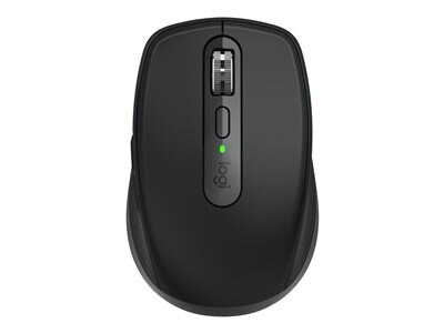 Logitech MX Anywhere 3 - mouse - Bluetooth, 2.4 GHz - black