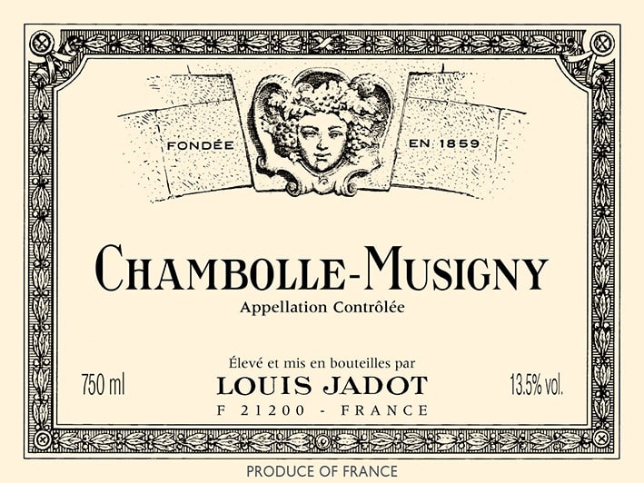 Louis Jadot 2016 Chambolle-Musigny - Pinot Noir Red Wine