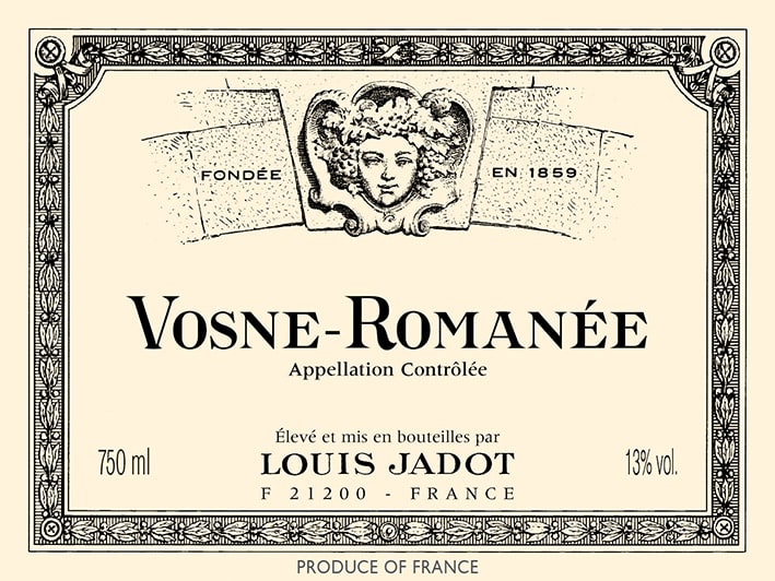 Louis Jadot 2016 Vosne-Romanee - Pinot Noir Red Wine