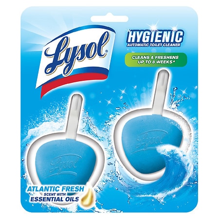 Lysol Hygienic Automatic Toilet Bowl Cleaner Atlantic Fresh - 2.0 ea