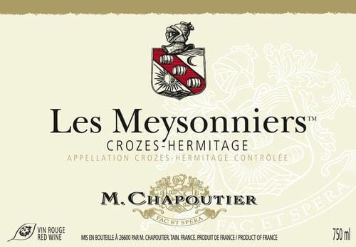 M. Chapoutier 2017 Crozes Hermitage Les Meysonniers - Syrah/Shiraz Red Wine