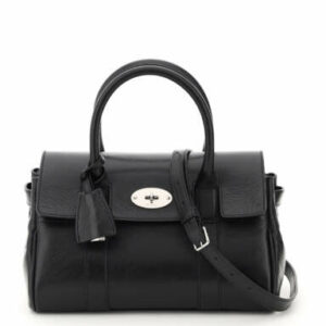 MULBERRY BAYSWATER SOFT SMALL BAG OS Black Leather