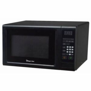 Magic Chef MCM1110 20 Inch Wide 1.1 Cu. Ft. 1000 Watt Countertop Microwave with Express Cook Function Black Cooking Appliances Microwave Ovens