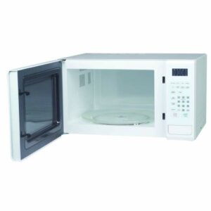 Magic Chef MCM1110 20 Inch Wide 1.1 Cu. Ft. 1000 Watt Countertop Microwave with Express Cook Function White Cooking Appliances Microwave Ovens