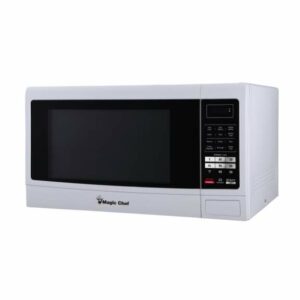 Magic Chef MCM1611 22 Inch Wide 1.6 Cu. Ft. 1100 Watt Countertop Microwave with Child Lock White Cooking Appliances Microwave Ovens Countertop