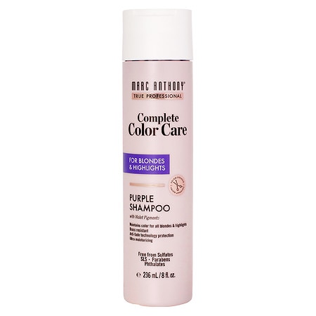 Marc Anthony True Professional Complete Color Care Purple Shampoo for Blondes & Highlights - 8.0 fl oz