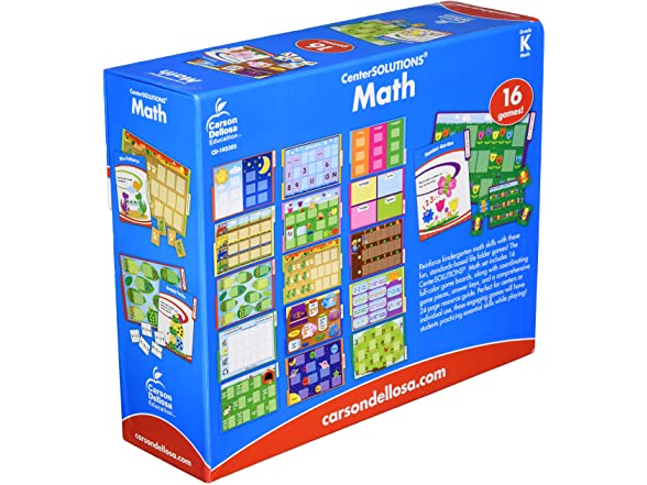 Math File Folder Games, Kindergarten