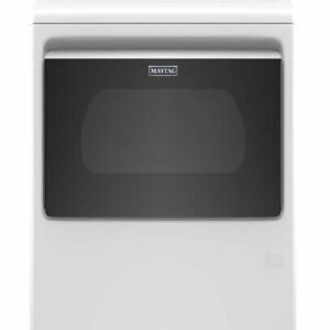 Maytag 7.4 Cu. Ft. White Smart Capable Gas Dryer With Extra Power Button