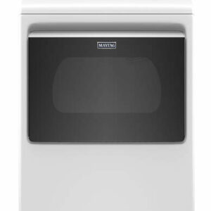 Maytag 7.4 Cu. Ft. White Smart Capable Top Load Electric Dryer With Extra Power Button