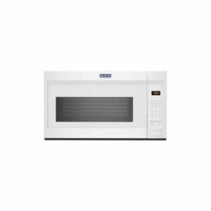 Maytag MMV1175J 30 Inch Wide 1.9 Cu. Ft. 1000 Watt Over the Range Microwave White Cooking Appliances Microwave Ovens Over the Range Microwaves