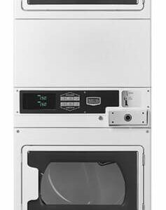 Maytag White Commercial Single Load, Super Capacity Stack Electric Dryer