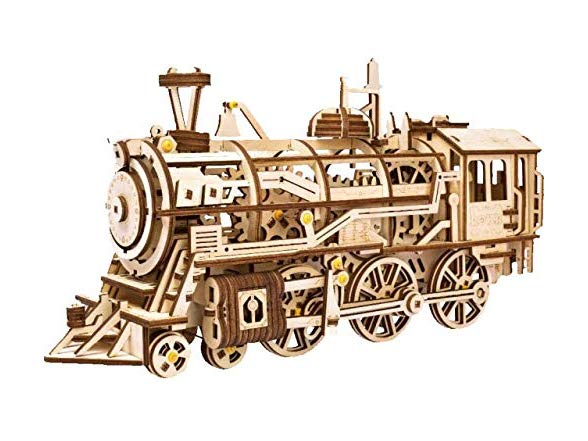 Mechanical Wooden Gear 3d Puzzle Kit