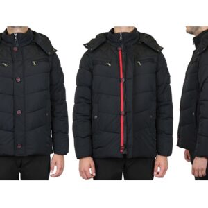 Men's Heavyweight Quilted Parka Jacket