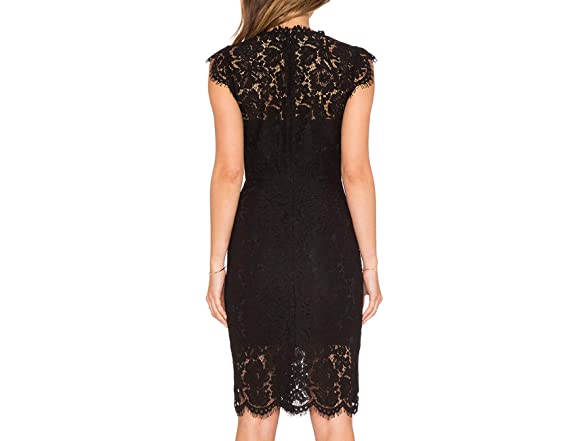 Merokeety Women's Sleeveless Lace Dress