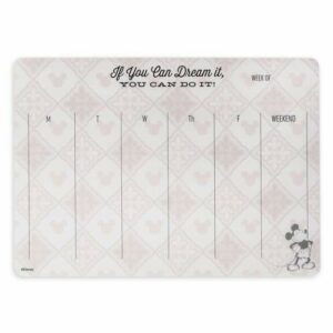 Mickey Mouse Weekly Planner Disney Homestead Collection