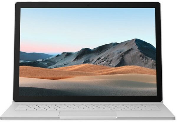 Microsoft Surface Book 3 Platinum 13.5" Tablet Computer Intel i5-1035G7 8GB RAM 256GB SSD, Intel Iris Plus Graphics