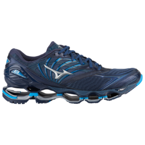 Mizuno Mens Mizuno Wave Prophecy 8 - Mens Running Shoes Blue Wing Tail/Silver Size 08.0