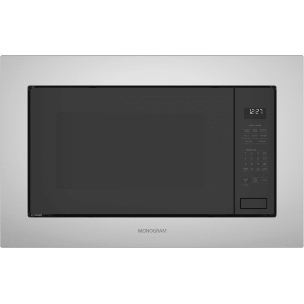 Monogram ZEB1227SL 25 Inch Wide 2.2 Cu. Ft. 1100 Watt Built-In Microwave Stainless Steel Cooking Appliances Microwave Ovens Built In Microwaves