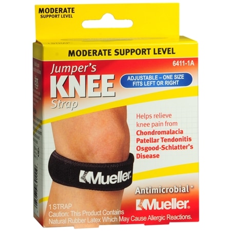 Mueller Jumper's Knee Strap, ModerateSupport, Model 6411 One Size - 1.0 ea