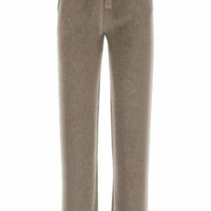 NANUSHKA KNIT TROUSERS XS Brown