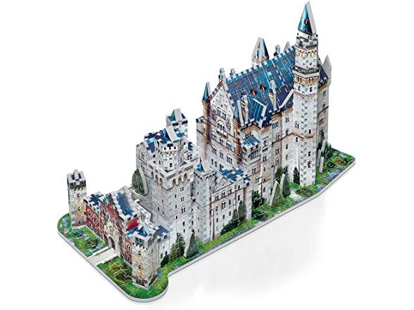 Neuschwanstein Castle 3d Jigsaw Puzzle