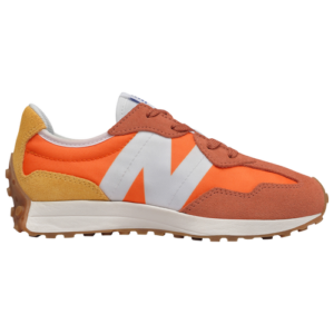 New Balance Boys New Balance 327 - Boys' Grade School Running Shoes Orange/Aspen/White Size 07.0