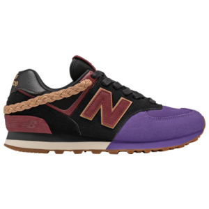 New Balance Mens New Balance 574 Classic - Mens Running Shoes Black/Classic Burgundy Size 09.0