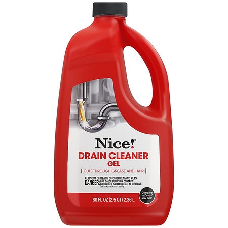 Nice! Drain Cleaner Lemon - 80.0 oz