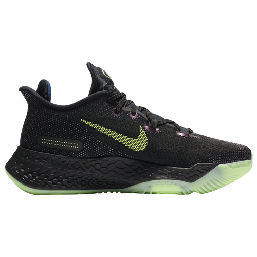 Nike Boys Nike AIR ZOOM BB NXT - Boys' Grade School Basketball Shoes Black/Valerian Blue/Lime Blast Size 04.5