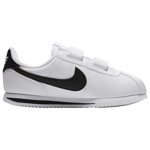 Nike Boys Nike Cortez - Boys' Preschool Shoes White/Black Size 10.5