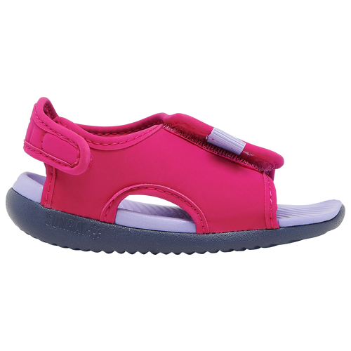 Nike Girls Nike Sunray Adjust 5 Sandal - Girls' Toddler Shoes Pink/Purple Size 09.0