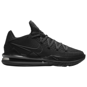 Nike Mens Lebron James Nike LeBron 17 Low - Mens Basketball Shoes Black/Black/Black Size 09.0