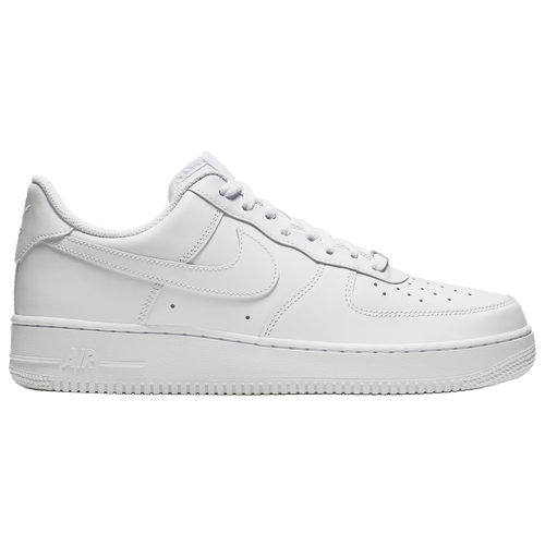 Nike Mens Nike Air Force 1 Low - Mens Basketball Shoes White/White/White Size 17.0