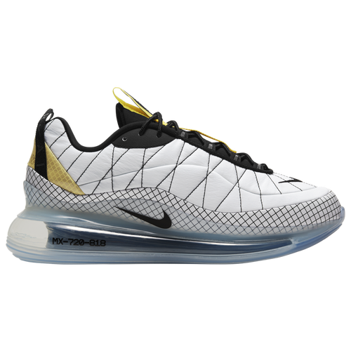 Nike Mens Nike Air Max 720 - Mens Shoes White/Black/Opti Yellow Size 09.5