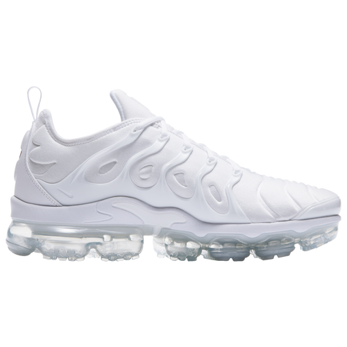 Nike Mens Nike Air Vapormax Plus - Mens Running Shoes White/White/Pure Platinum Size 10.0